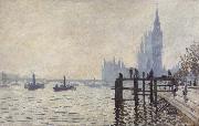 Claude Monet The Thames Below Westminster oil